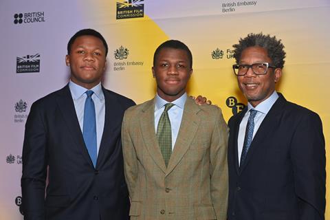 Noah Basden (Actor, Queen at Sea) and family